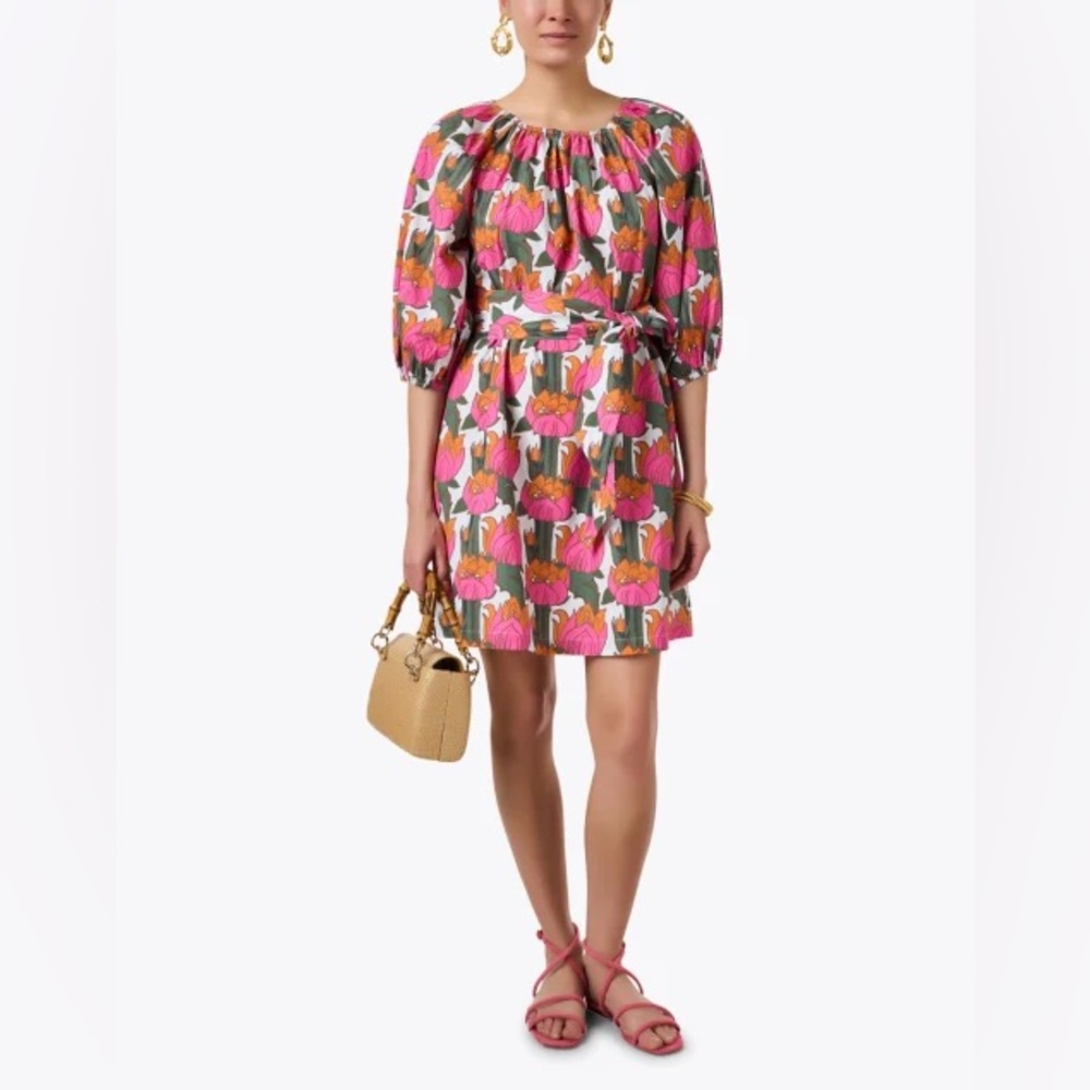 Frances Valentine Bliss floral print dress. Size Large. NWT